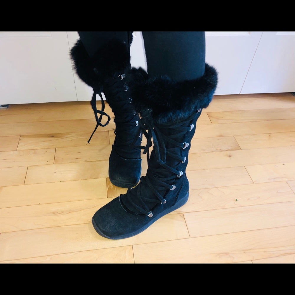 Bakers boots black Size 6.5 B with side zipper